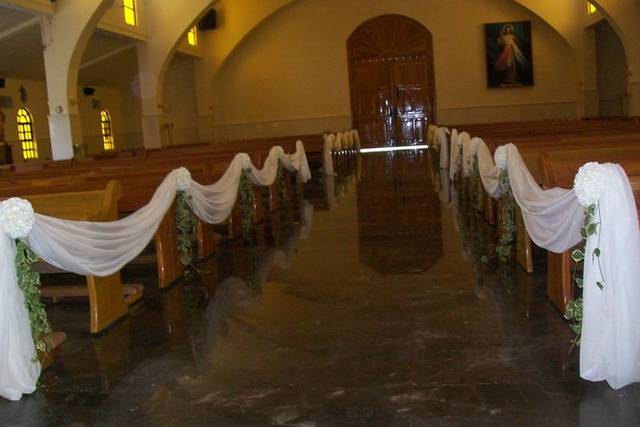 Decoración de la iglesia