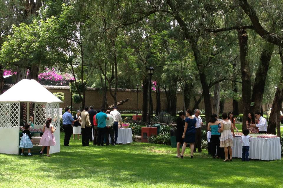 Kiosko de dulces y postres