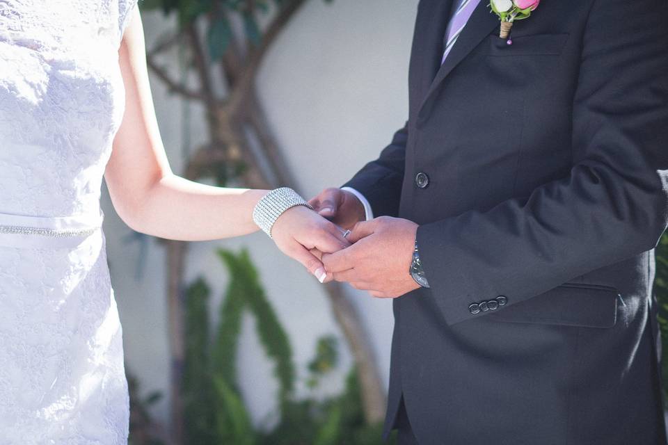 Detalle de boda