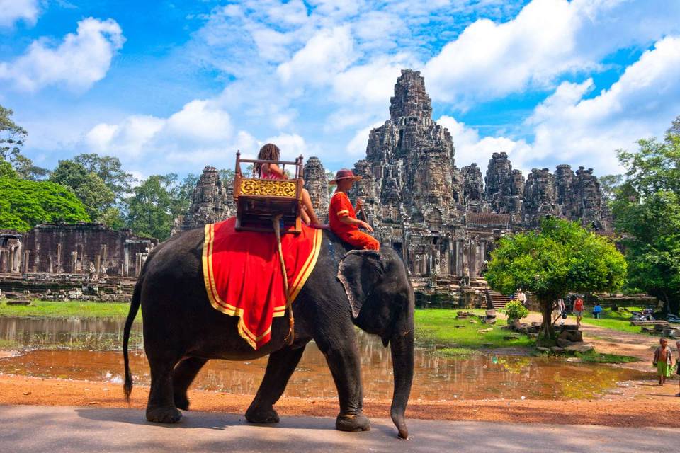 Paseo en Siem Reap Camboya