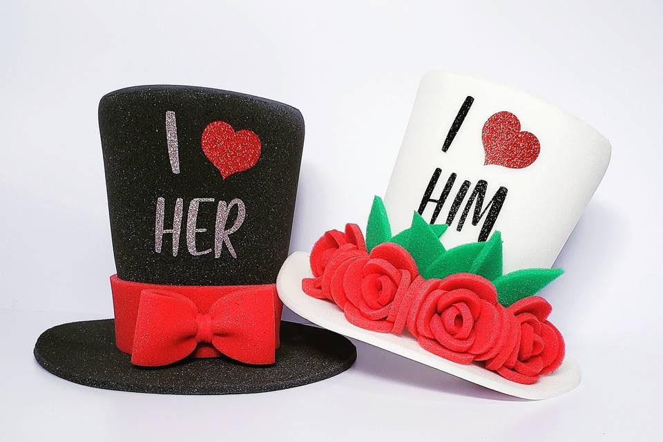 Sombreros de hule espuma