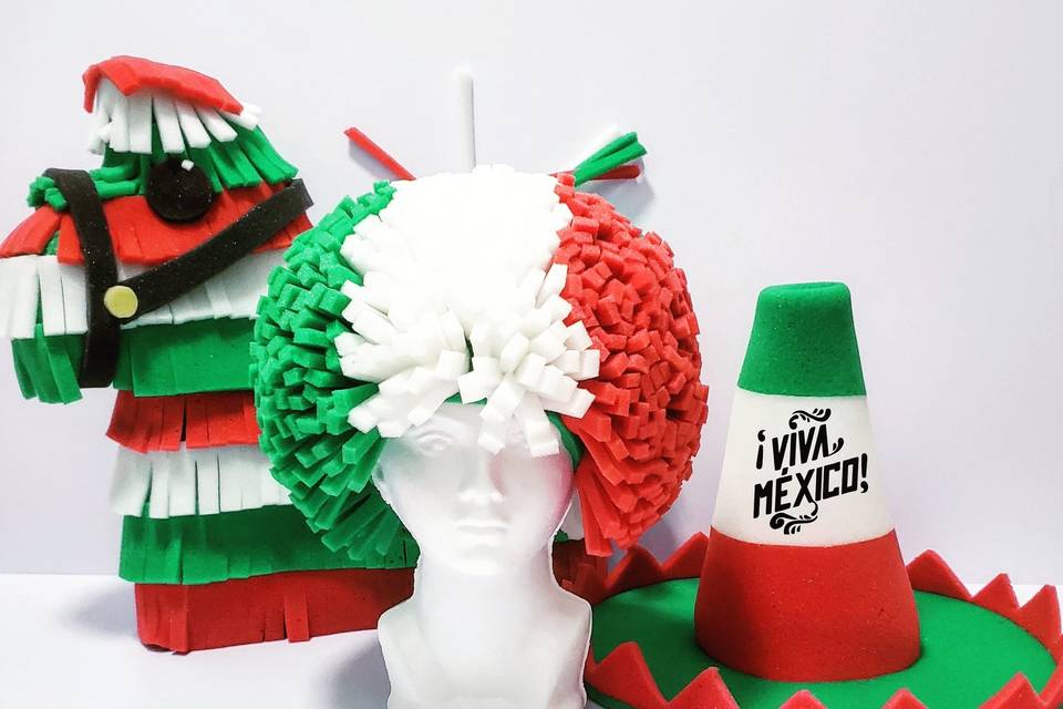 Sombreros de hule espuma