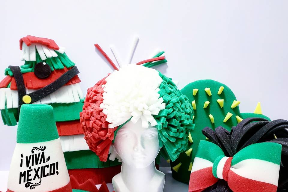 Sombreros de hule espuma