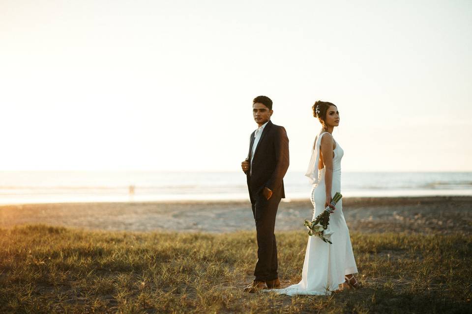 La feliz pareja