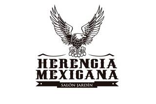 Herencia mexicana salón jardín logo