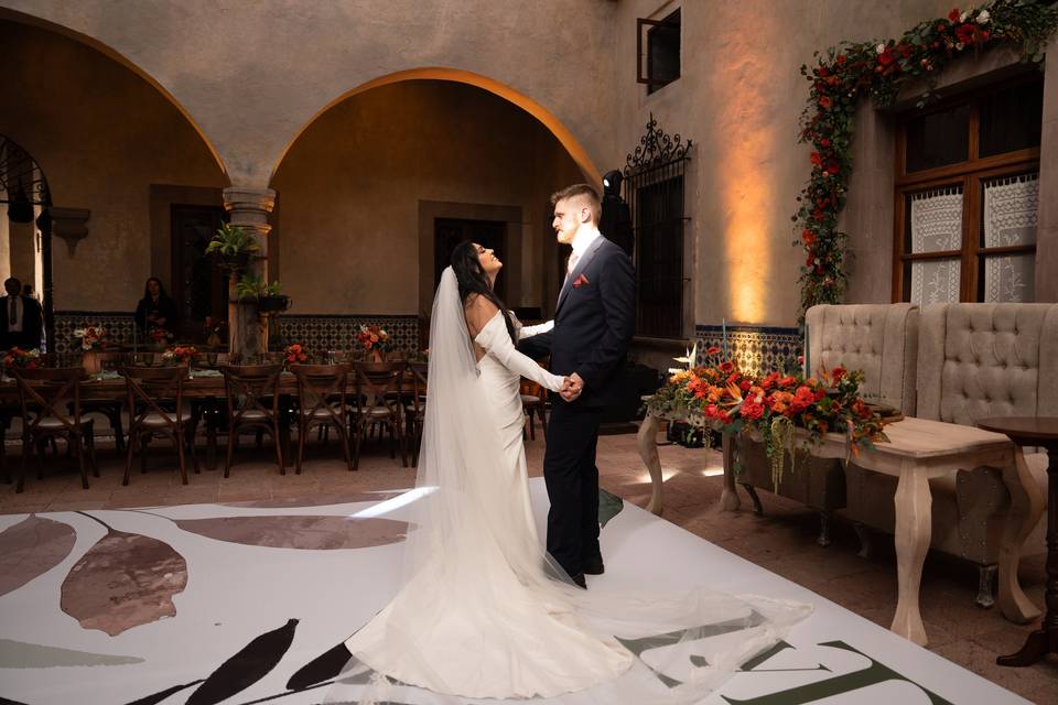 En una hermosa hacienda E&E