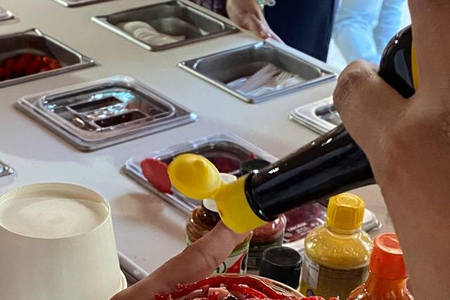 Preparación del vasito