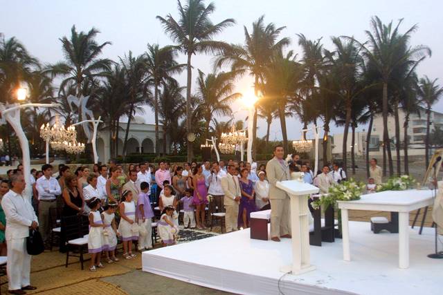 Ceremonia en la playa
