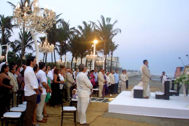 Ceremonia en la playa