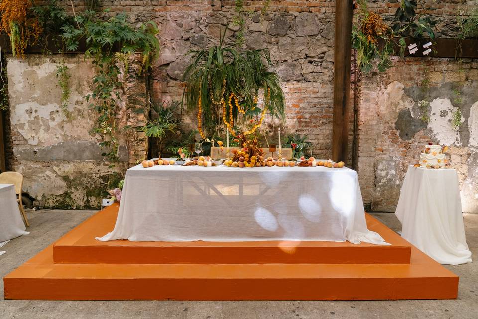 Mantel de lino organico