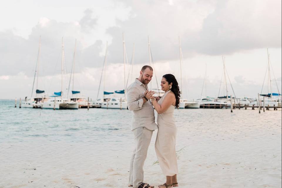 Pedida de mano Cancún