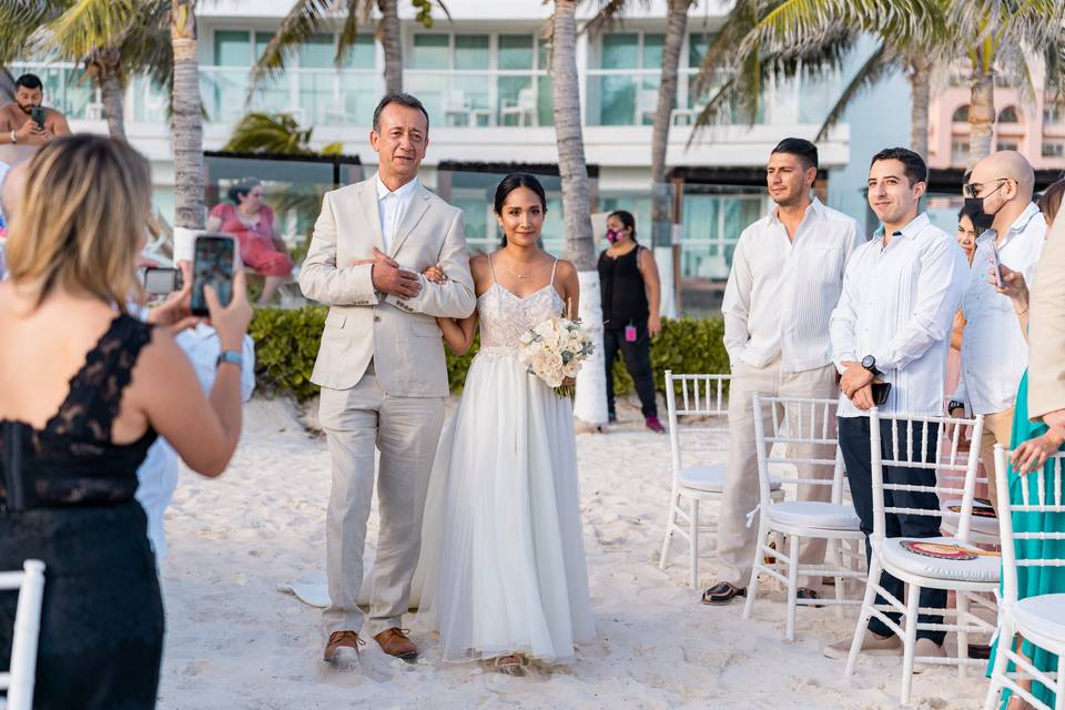 Fotógrafo de Bodas en Cancún