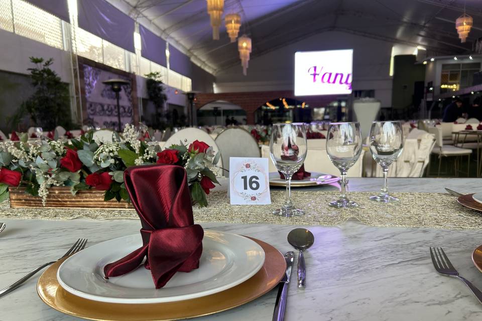 Decoración mesa