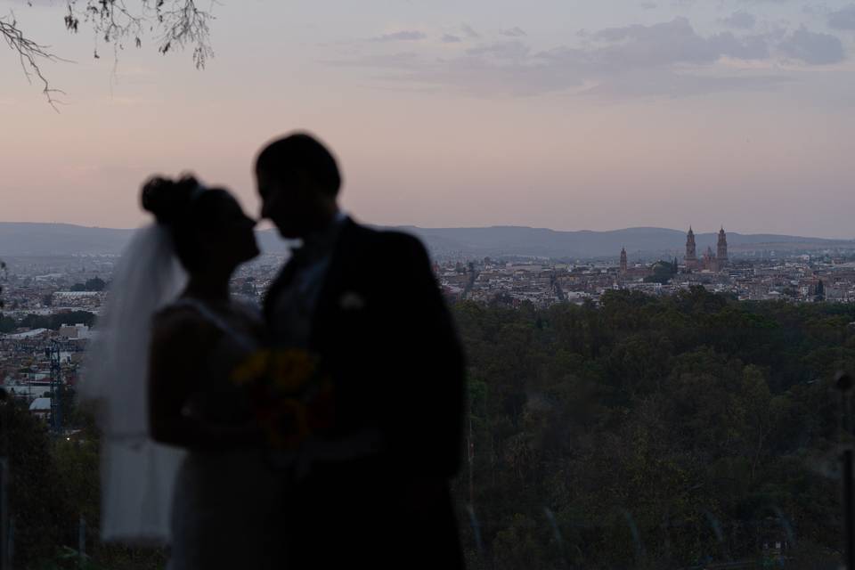 Novios y morelia