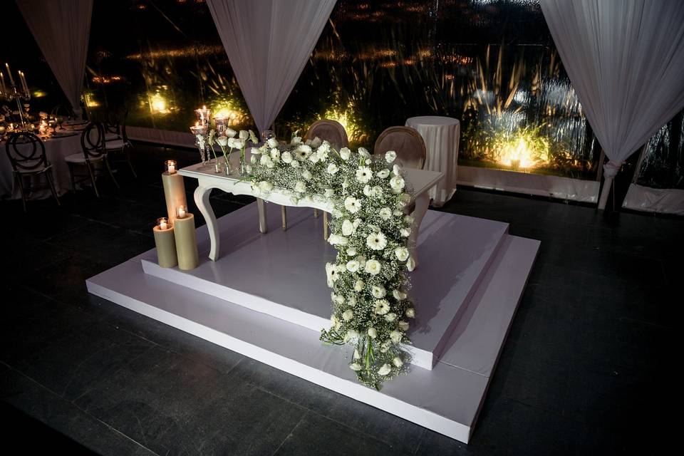 Mesa de novios nice