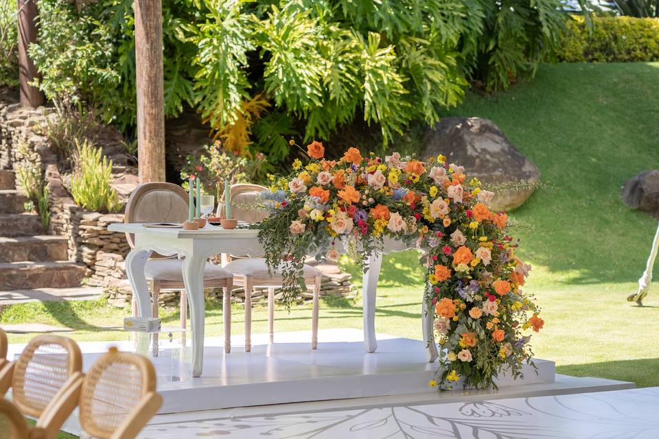 Mesa de novios