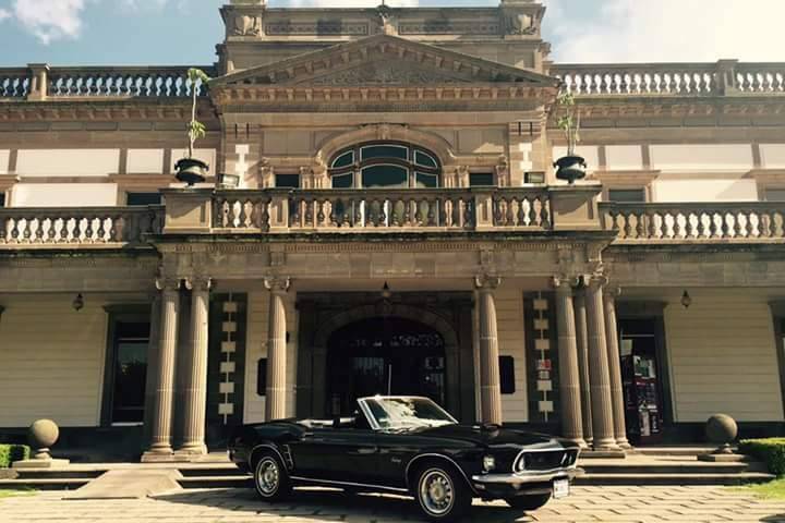 Mustang, con la capota arriba