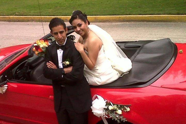Autos convertibles para bodas.