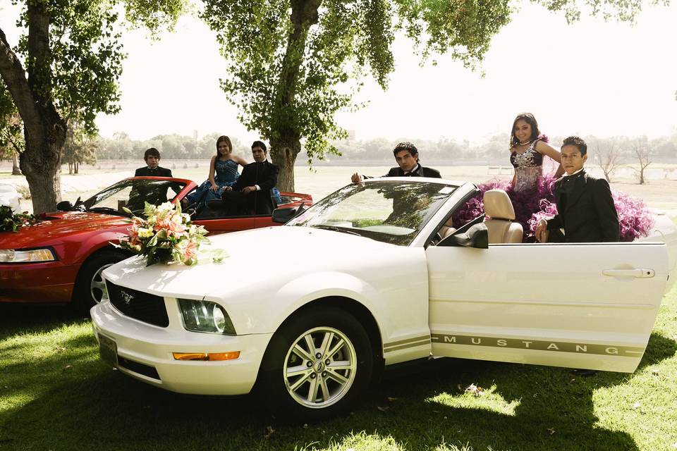 300C de Chrysler color blanco