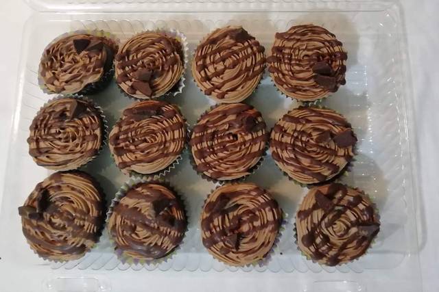 Cupcakes de chocolate