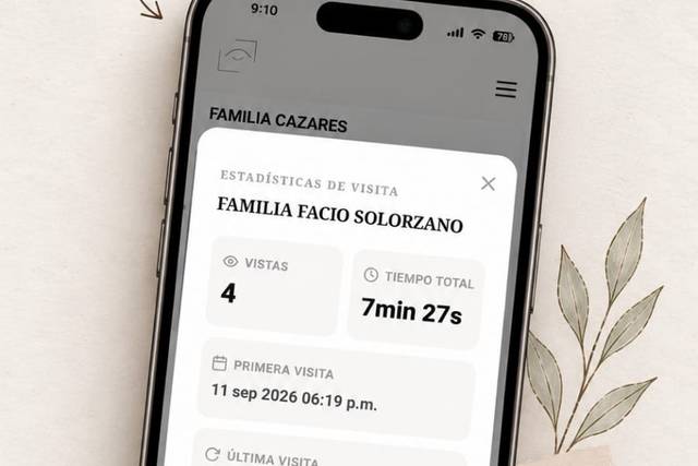 Revisa quien vio tu invitacion
