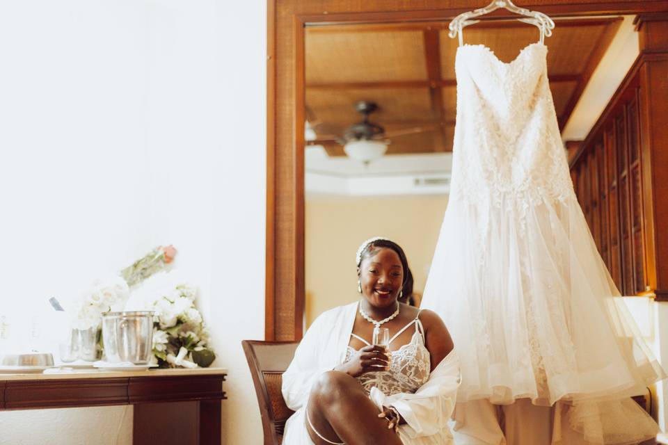 Vestido de novia en cancun