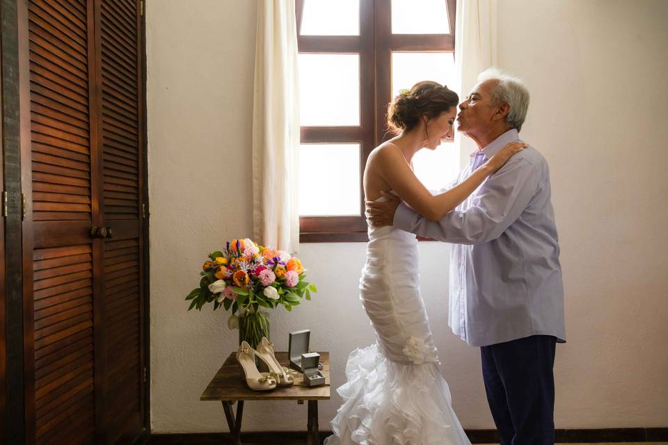 Boda en hotel de Tulum