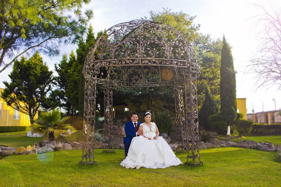 Boda en jardín