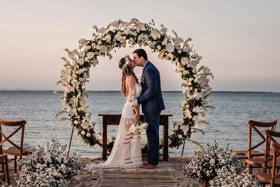 Boda en la playa