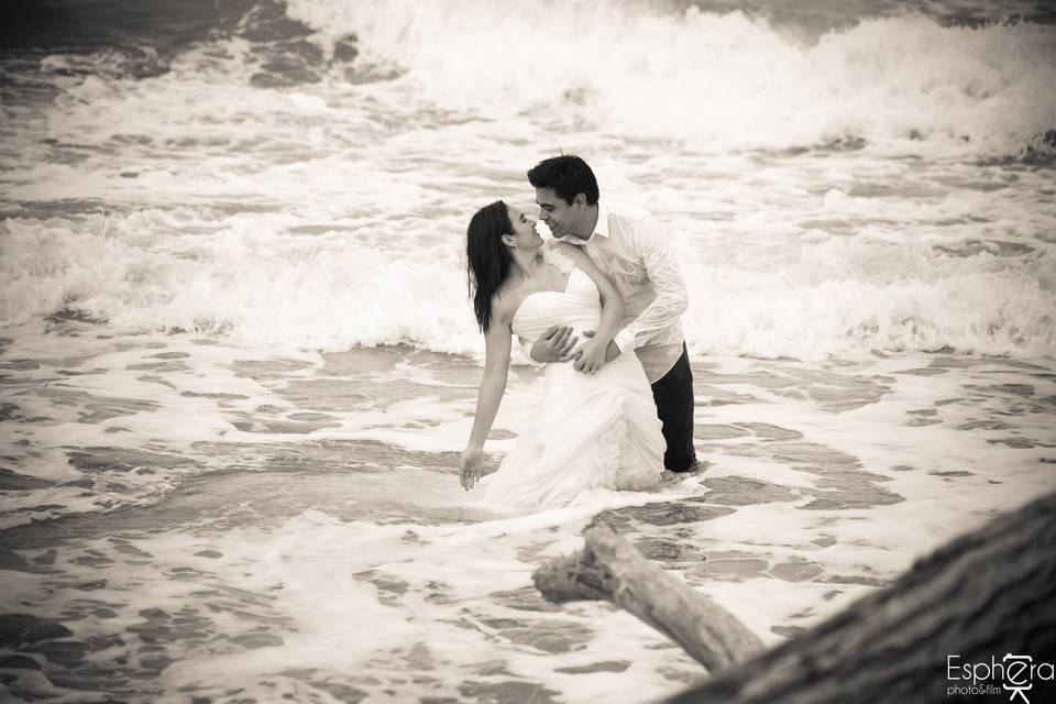 Trash the dress