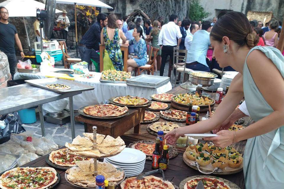 Barra de Pizzas