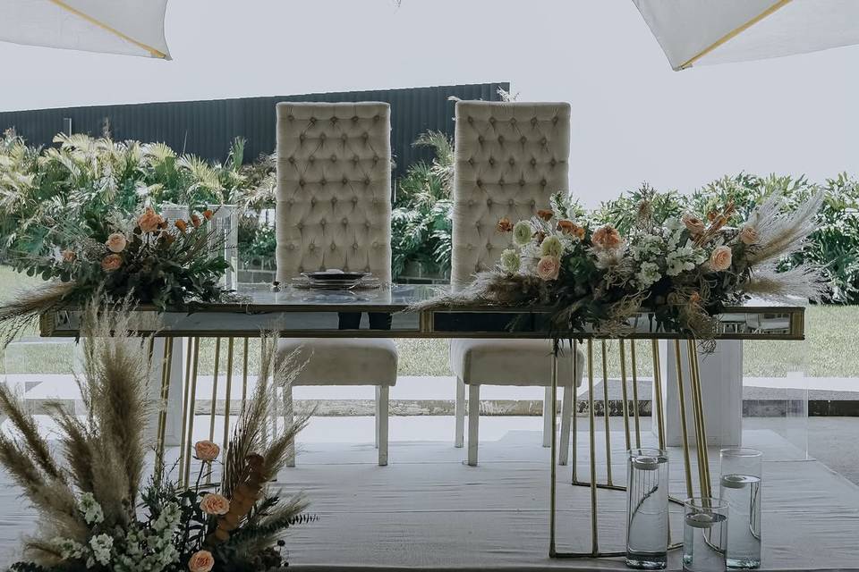 Mesa de novios