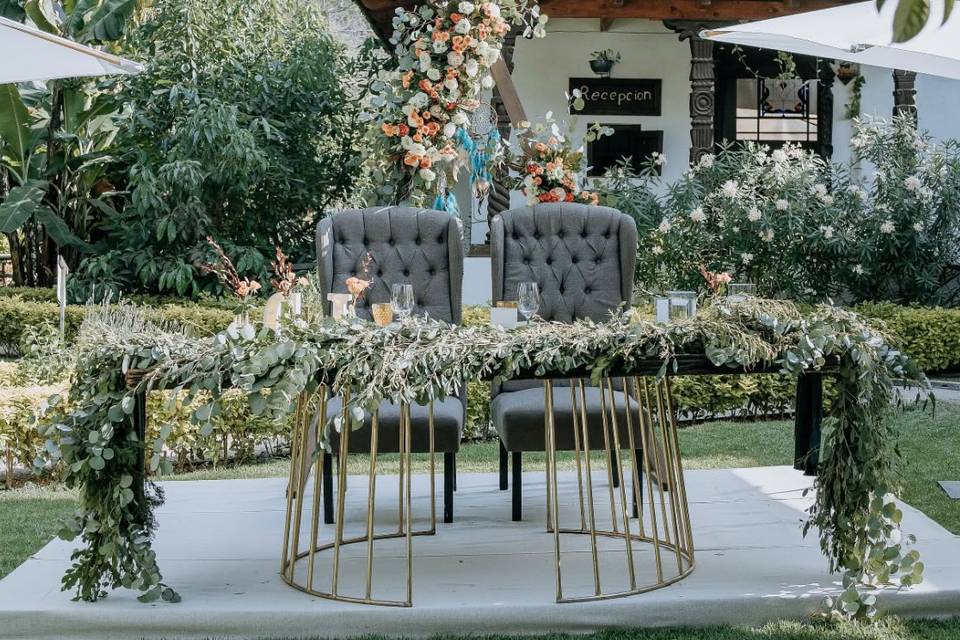 Mesa de novios