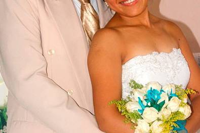 Felicidad de los novios