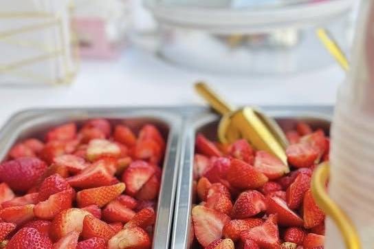 Barra de fresas