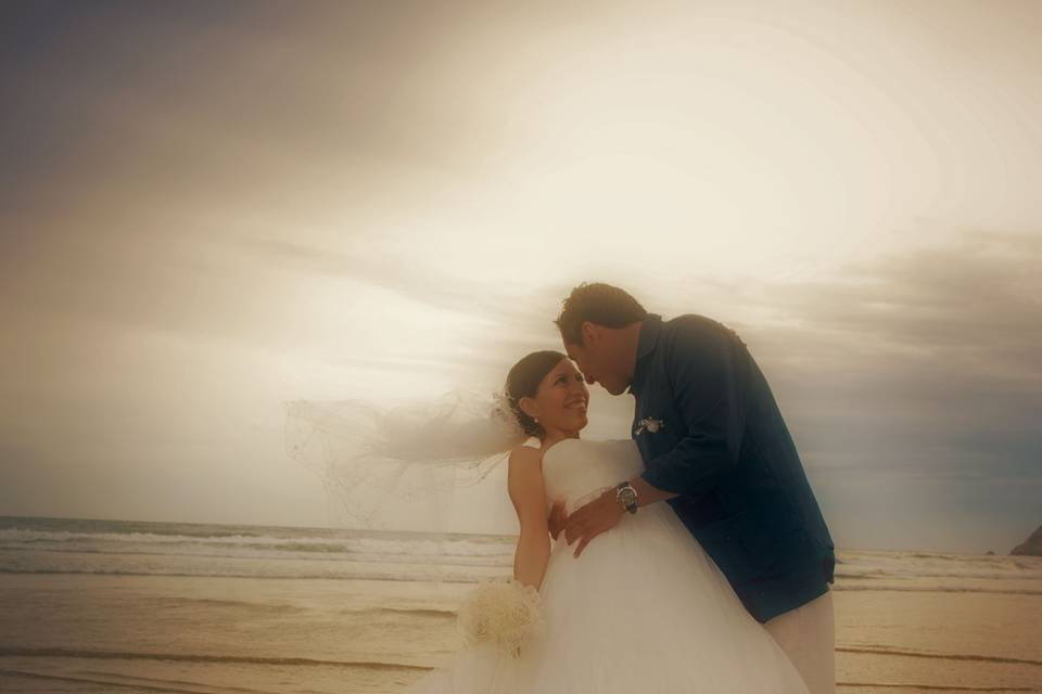 Sesión Trash the dress