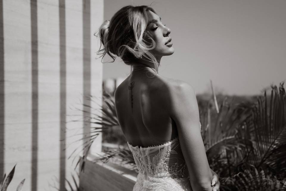 Tulum bride make up and hair