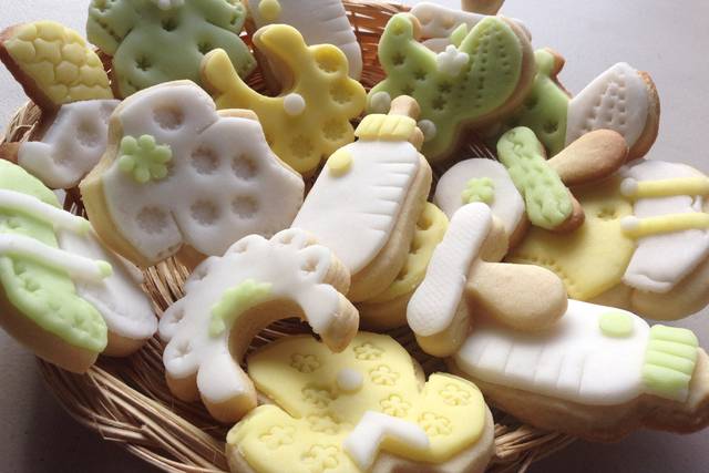 Galleta decorada con Fondant