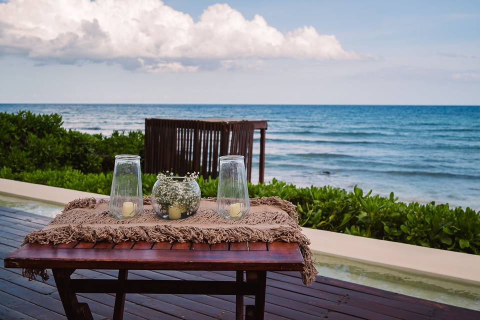 Hotel con playa para celebrar matrimonios