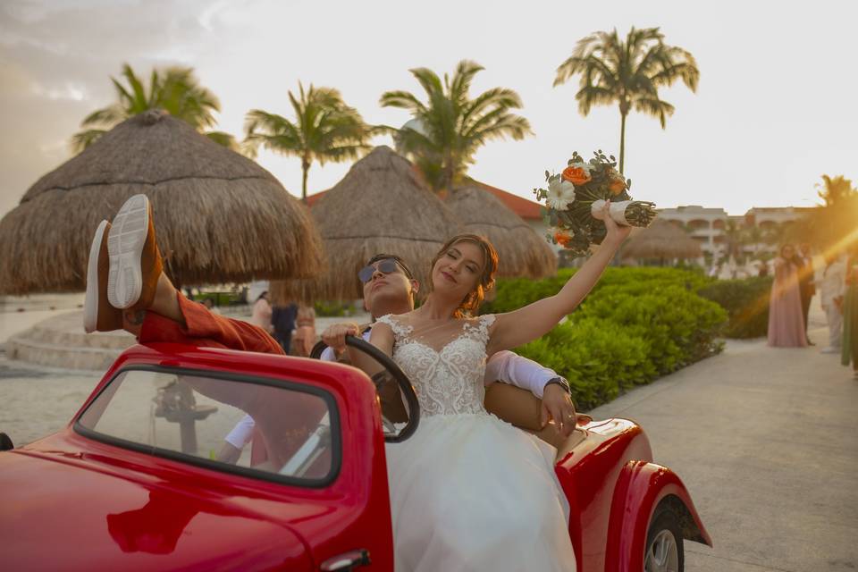 Boda en la playa