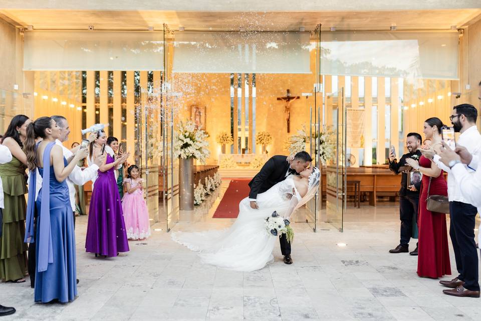 Salida de iglesia