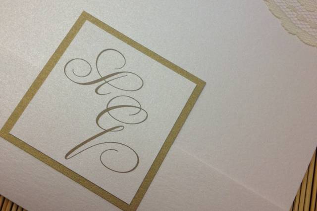 Invitacion de Boda con encaje