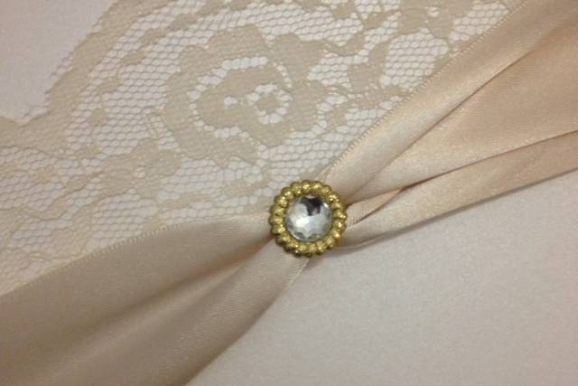 Invitacion de Boda con encaje