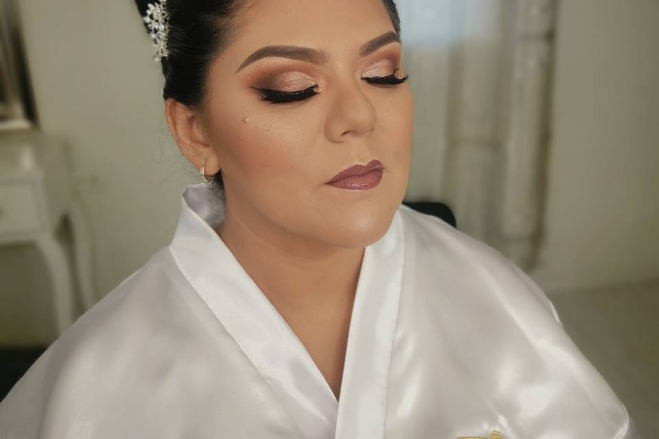 Makeup larga duración mate