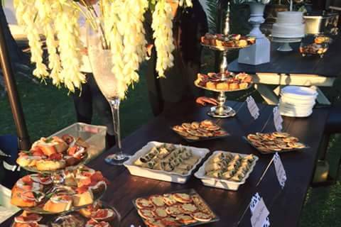 Servicio de canapés