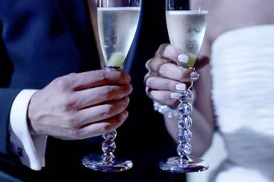 Brindis de los novios