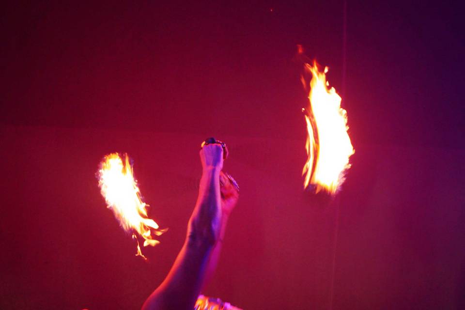 Shows con fuego