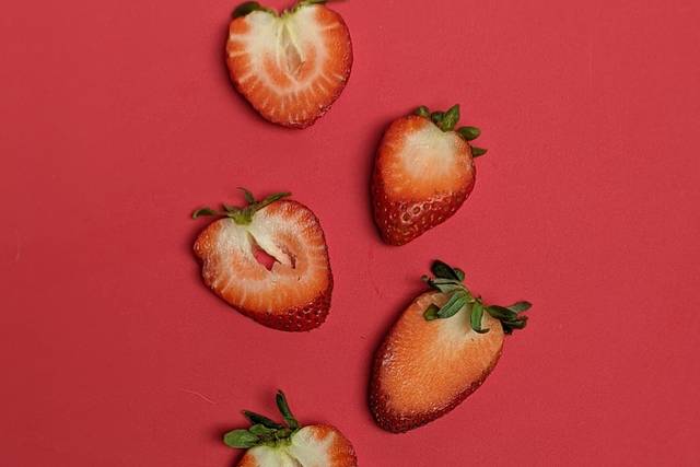 Fresas con crema