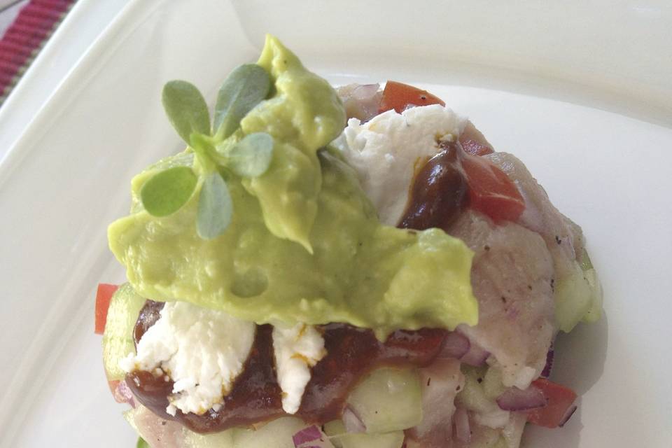 Ceviche de atún