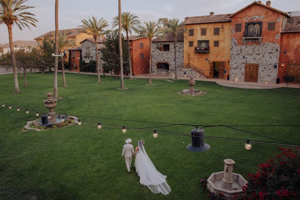 Boda destino en Villa toscana